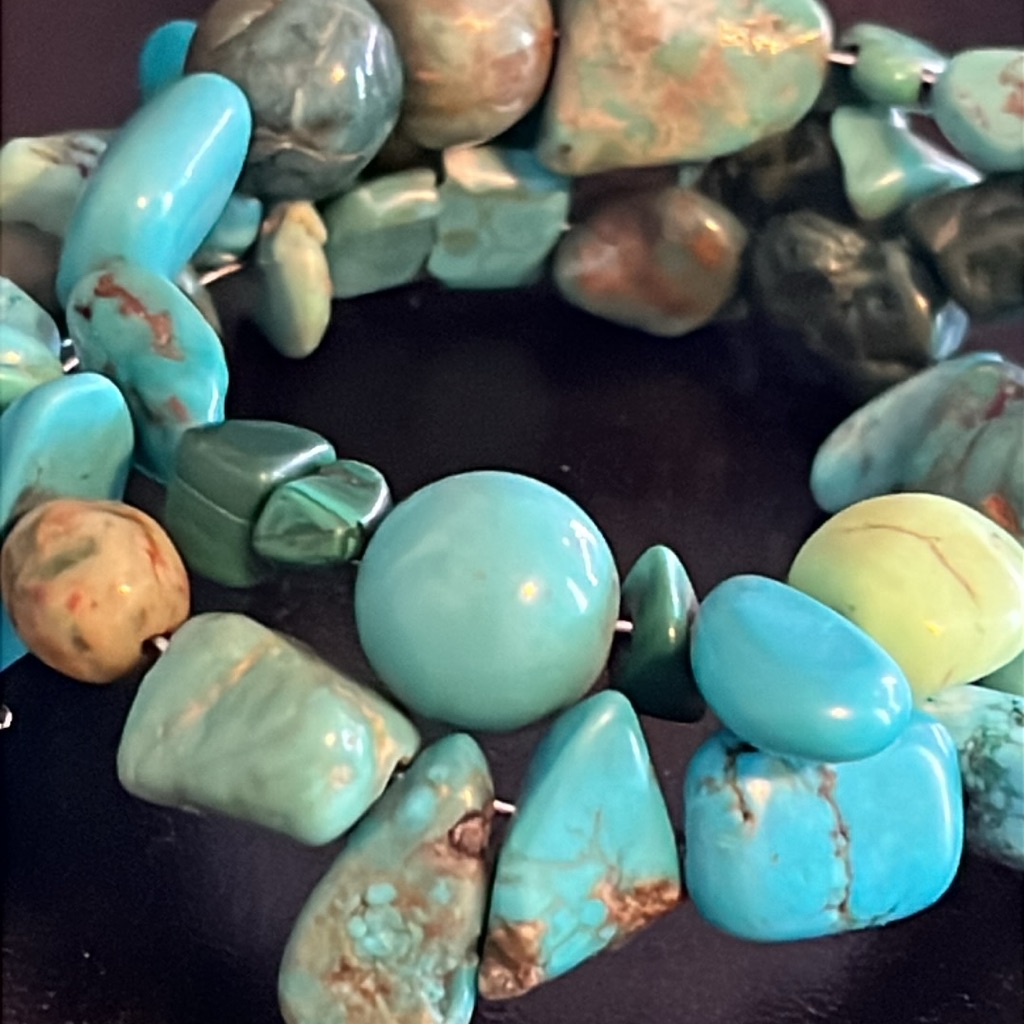 Turquoise Gemstone Bracelet 160$